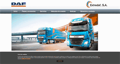 Desktop Screenshot of extredaf.com